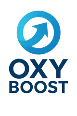 OXY BOOST logo – Zuurstoftherapie, gezondheidsboost & appbegeleiding