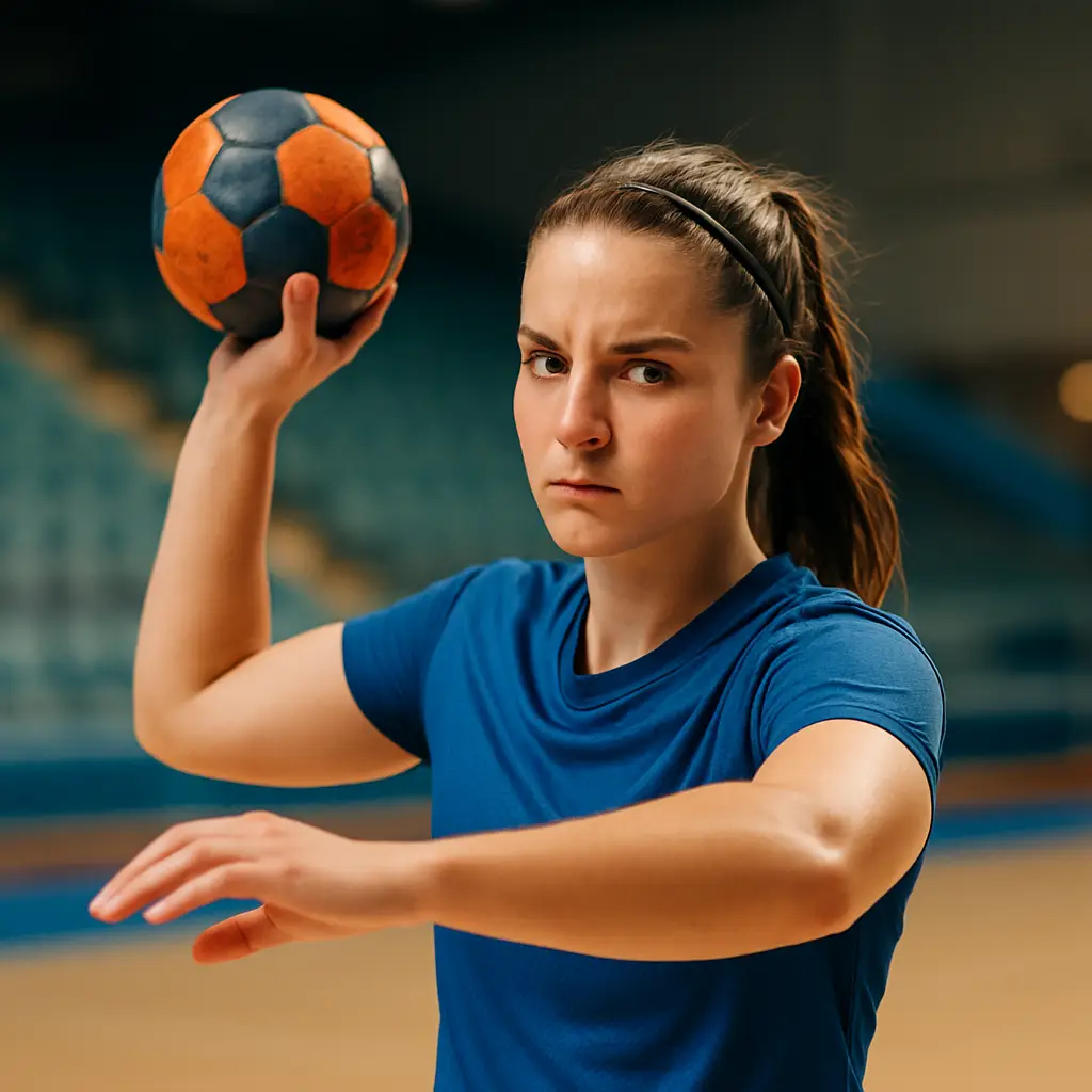 Top handbalster herstellend en presterend met behulp van zuurstoftherapie